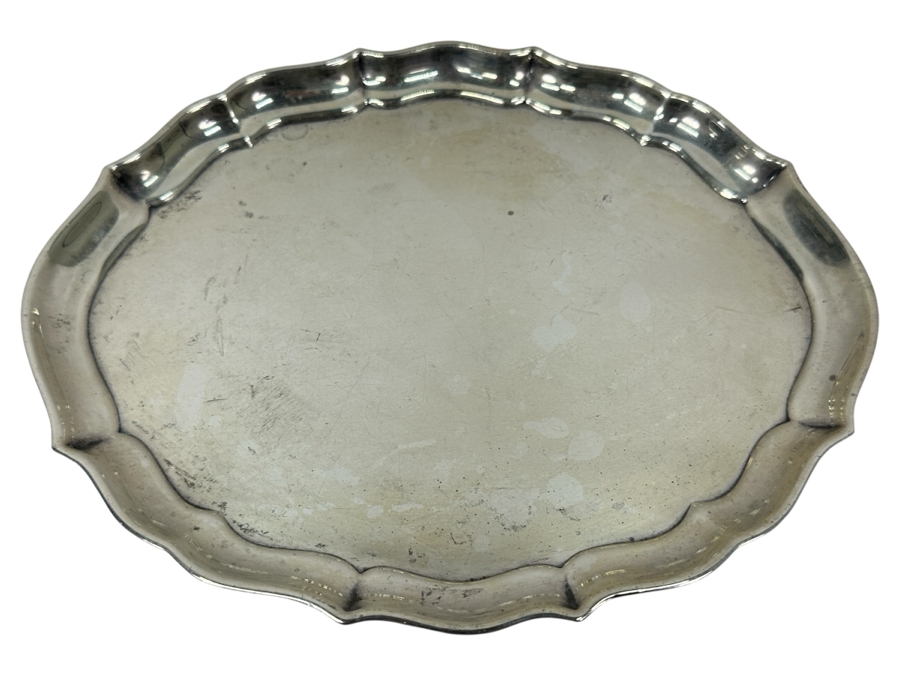 Gorham Sterling Silver Platter Chippendale Pattern 187.7g Silver Melt Value $213