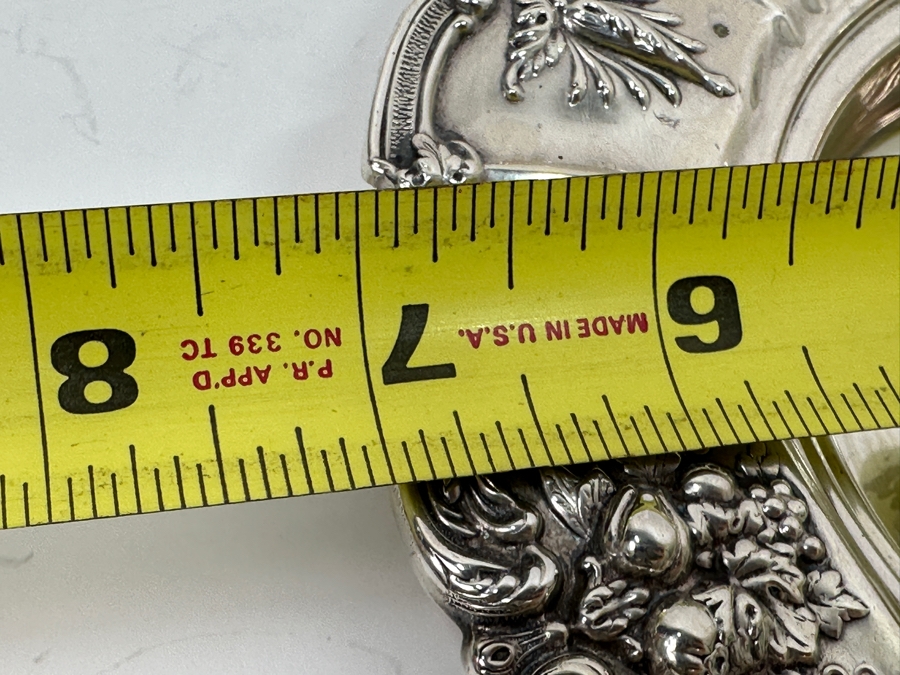 Reed & Barton Sterling Silver Covered Butter Dish Francis I Pattern 7W X 3.5H 327g Silver Melt Value $370 [Photo 10]