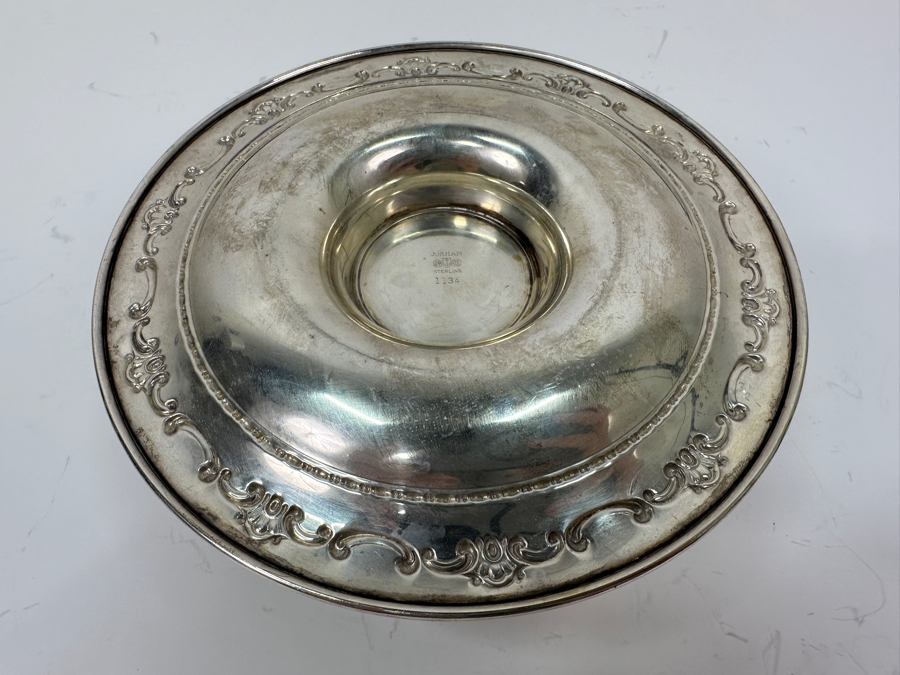 Gorham Sterling Silver Bowl With Underplate 6.5W X 3H 204g Silver Melt Value $231 [Photo 6]