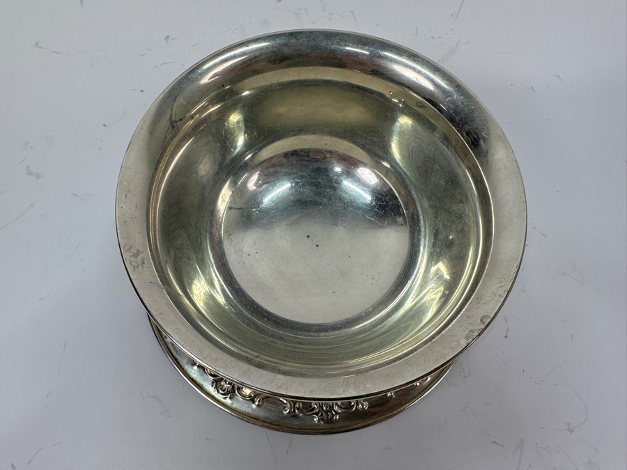 Gorham Sterling Silver Bowl With Underplate 6.5W X 3H 204g Silver Melt Value $231 [Photo 4]