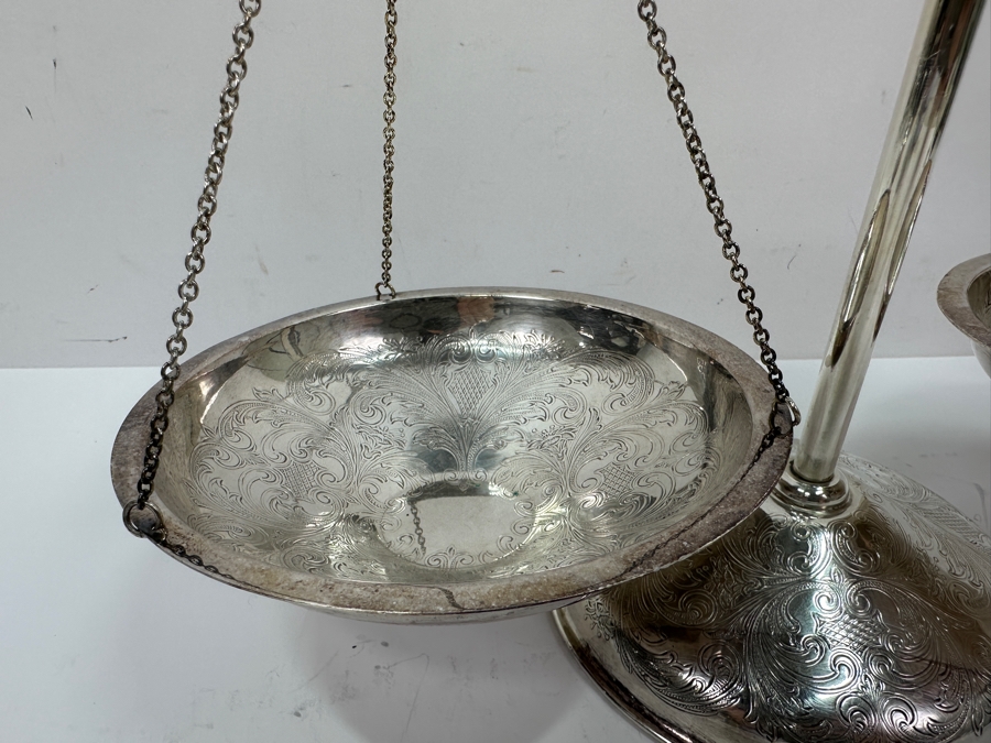 Silverplate Scale 11.5'H [Photo 3]