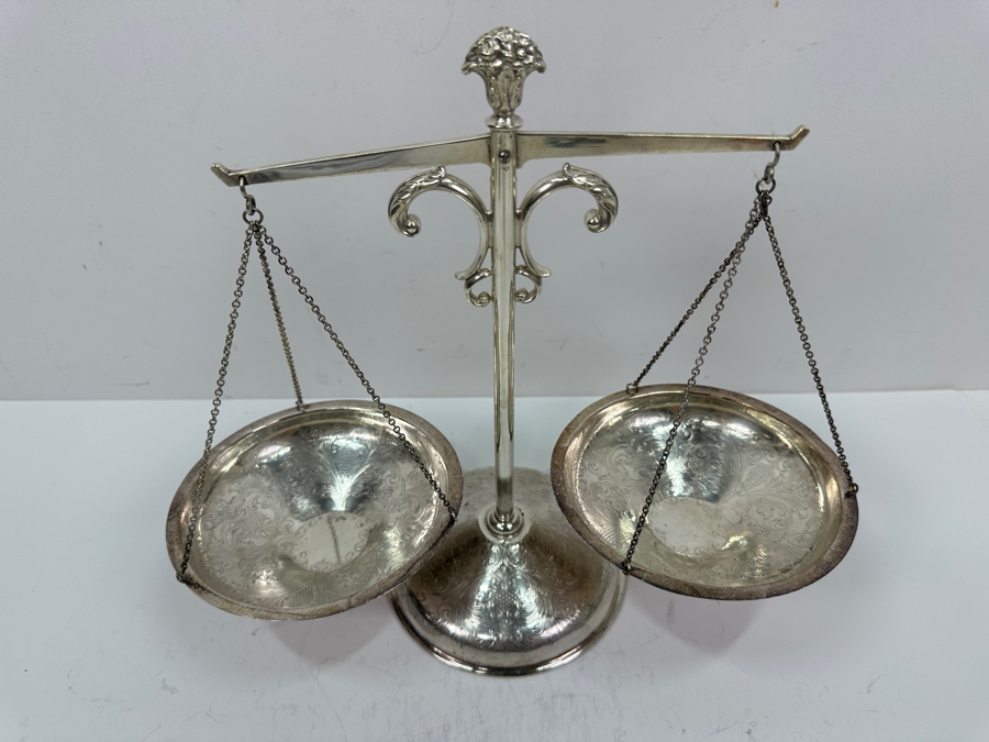 Silverplate Scale 11.5'H [Photo 4]