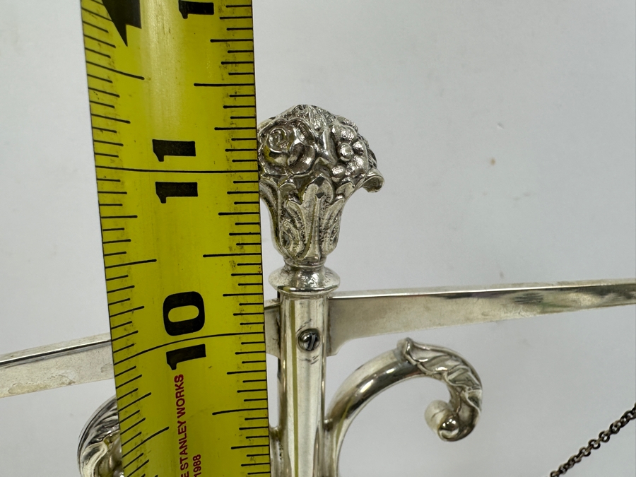 Silverplate Scale 11.5'H [Photo 5]