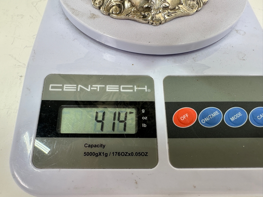 Reed & Barton Sterling Silver 8'W X 5'H Footed Compote Bowl Dish 414g Silver Melt Value $469 [Photo 15]