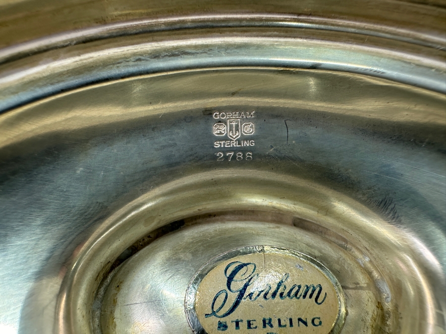 Gorham Sterling Silver Water Pitcher 3 3/8 Pint 10H 806g Silver Melt Value $913 [Photo 12]