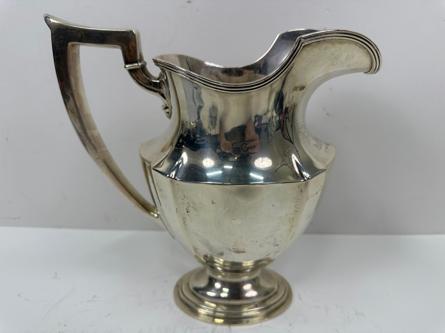Gorham Sterling Silver Water Pitcher 3 3/8 Pint 10H 806g Silver Melt Value $913 [Photo 3]