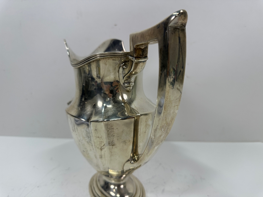 Gorham Sterling Silver Water Pitcher 3 3/8 Pint 10H 806g Silver Melt Value $913 [Photo 8]