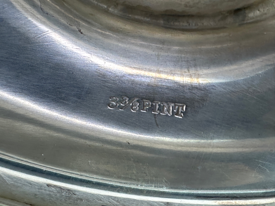 Gorham Sterling Silver Water Pitcher 3 3/8 Pint 10H 806g Silver Melt Value $913 [Photo 14]