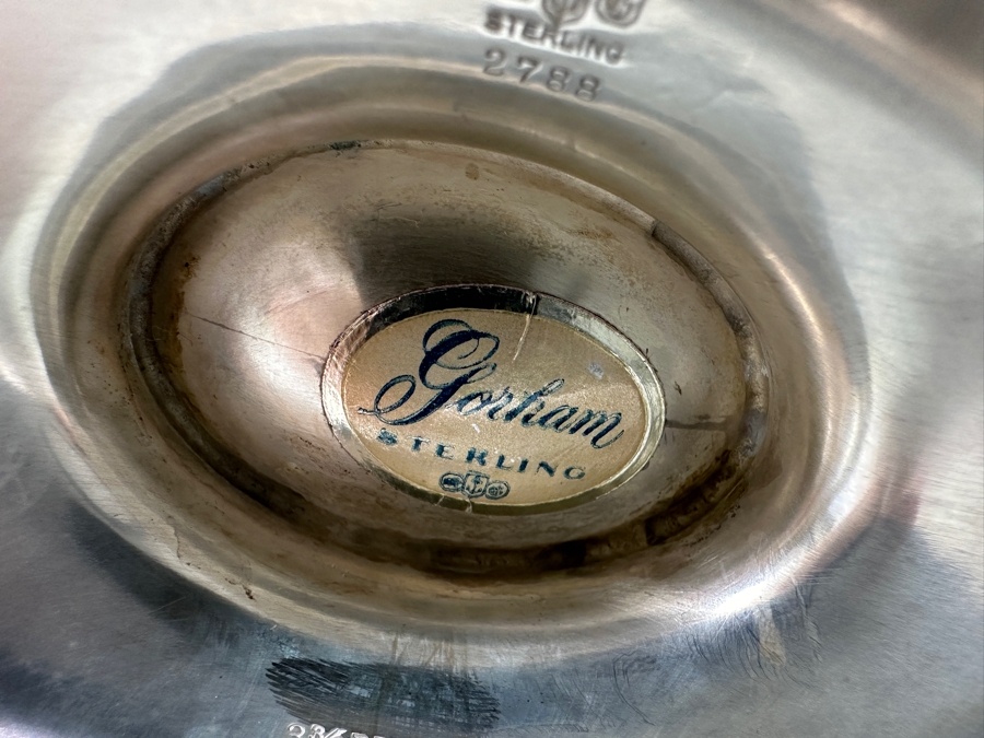 Gorham Sterling Silver Water Pitcher 3 3/8 Pint 10H 806g Silver Melt Value $913 [Photo 11]