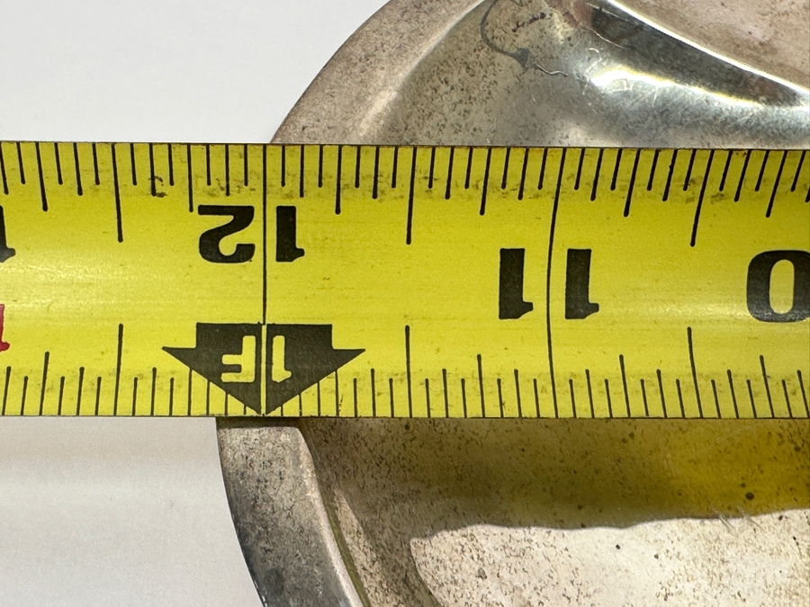 Sterling Silver Oval Mexican Dish Hallmarked Pegaso 12.25 X 8.5 345g Silver Melt Value $390 [Photo 8]