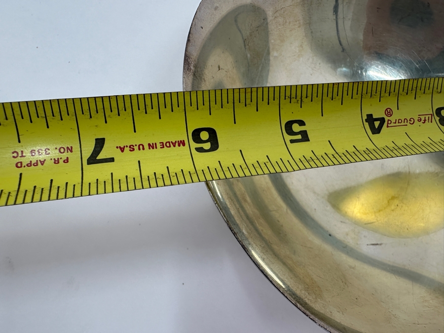 Gorham Sterling Silver Footed Bowl 6W X 1.75H 227g Silver Melt Value $257 [Photo 8]