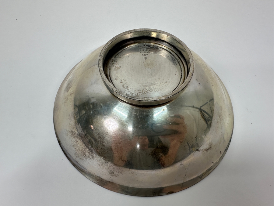 Gorham Sterling Silver Footed Bowl 6W X 1.75H 227g Silver Melt Value $257 [Photo 6]
