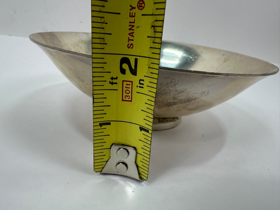 Gorham Sterling Silver Footed Bowl 6W X 1.75H 227g Silver Melt Value $257 [Photo 9]