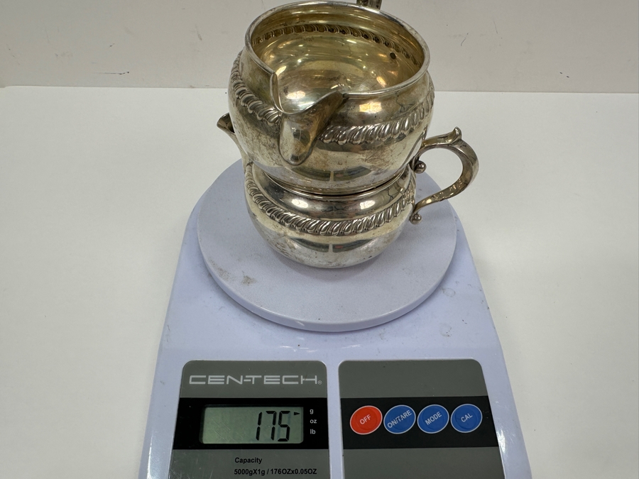 Pair Of Gorham Sterling Silver Creamers 175g Silver Melt Value $198 [Photo 6]