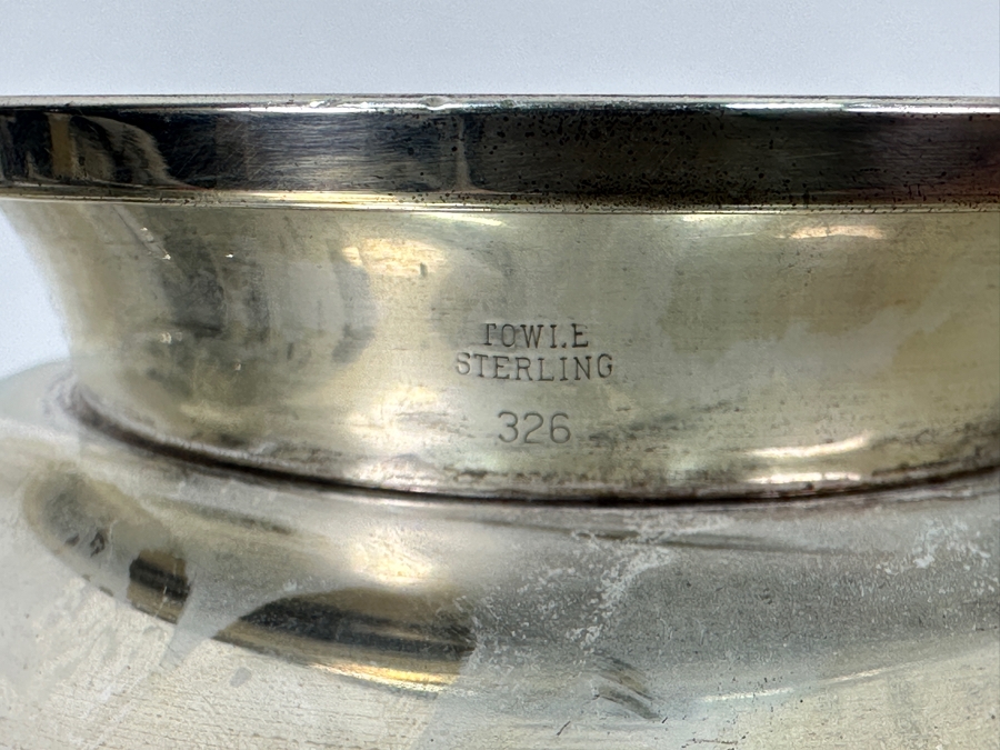 Towle Sterling Silver Footed Bowl 12W X 2H 415g Sterling Silver Melt Value $470 [Photo 10]