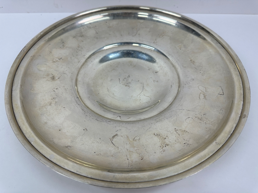 Towle Sterling Silver Footed Bowl 12W X 2H 415g Sterling Silver Melt Value $470 [Photo 3]