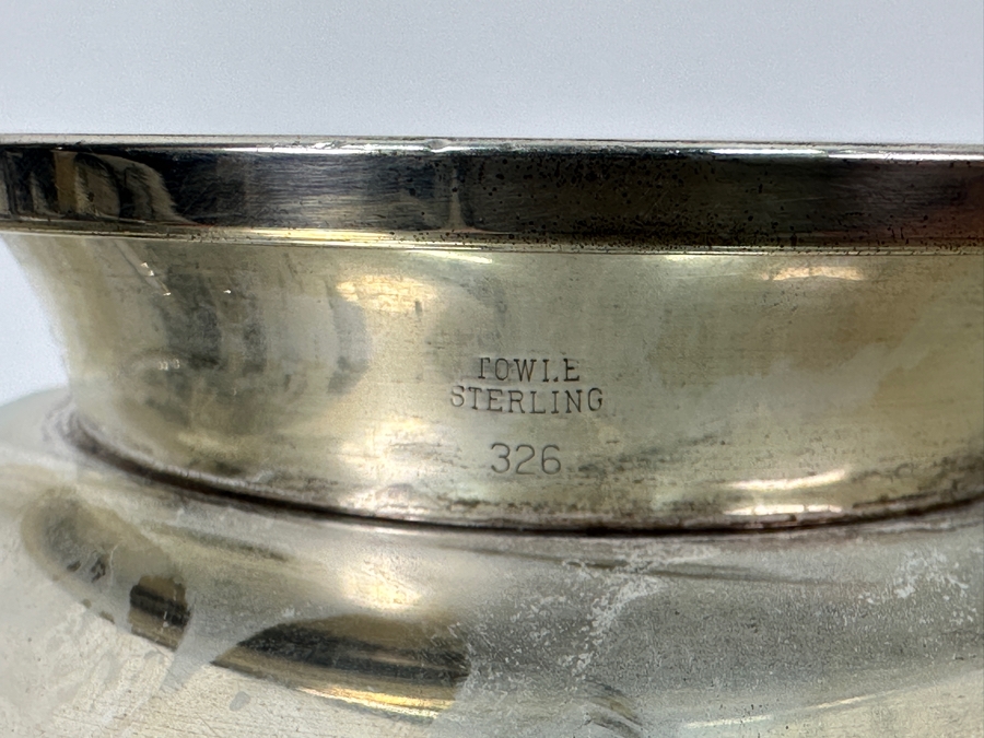 Towle Sterling Silver Footed Bowl 12W X 2H 415g Sterling Silver Melt Value $470 [Photo 11]