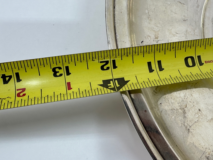 Towle Sterling Silver Footed Bowl 12W X 2H 415g Sterling Silver Melt Value $470 [Photo 8]