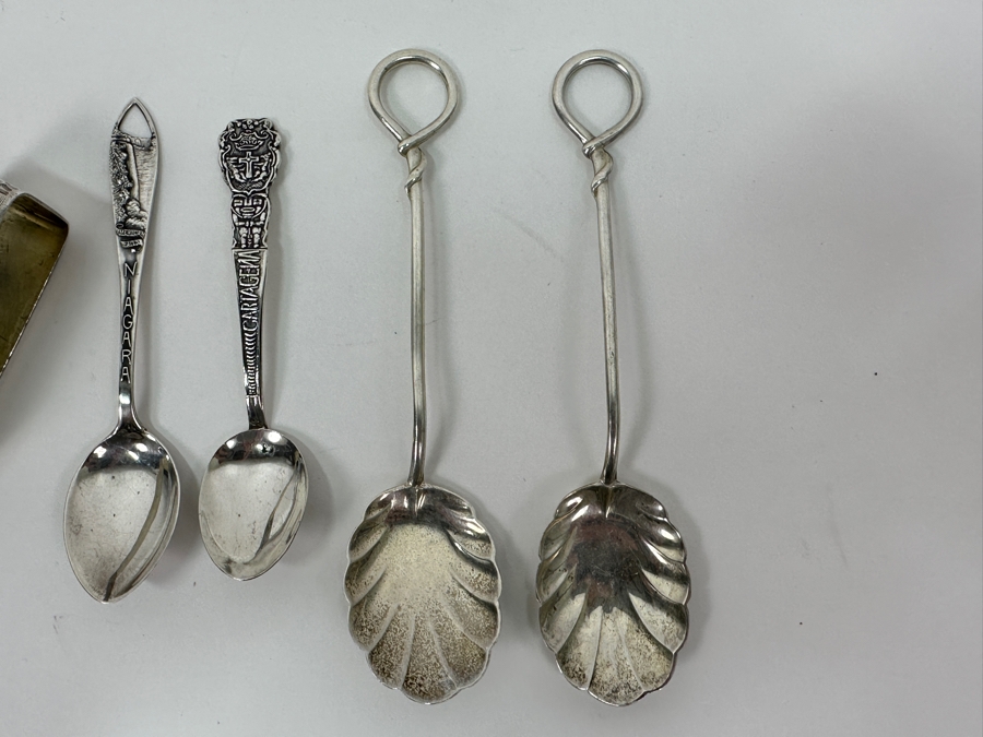 Sterling Silver Spoons & Napkin Ring 81g Silver Melt Value $92 [Photo 5]