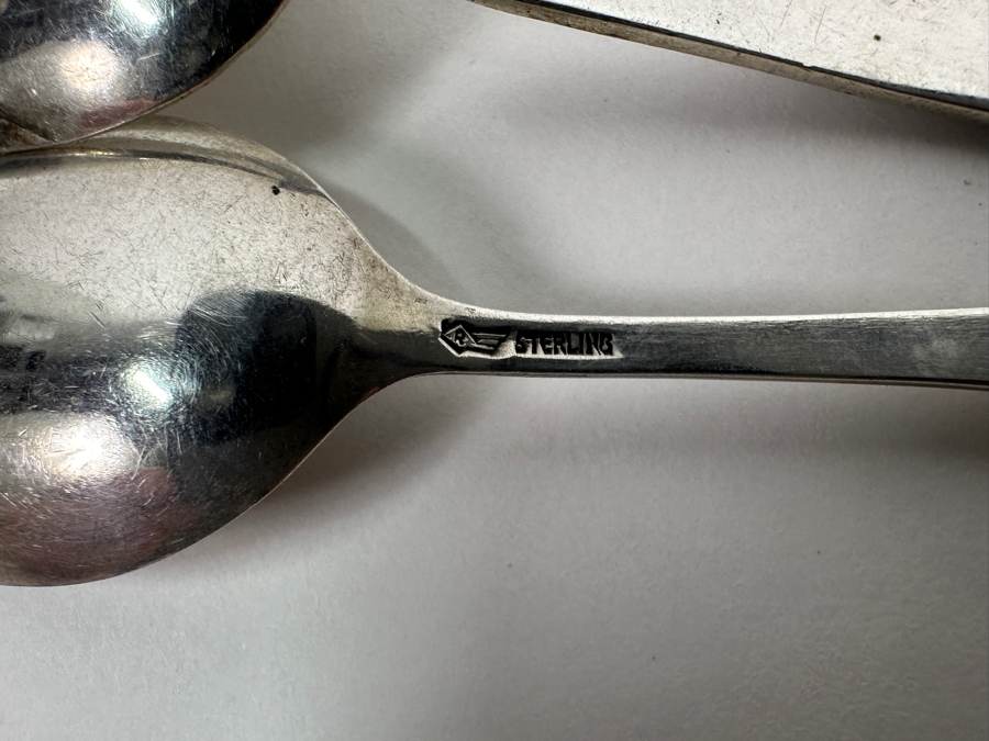 Sterling Silver Spoons & Napkin Ring 81g Silver Melt Value $92 [Photo 9]