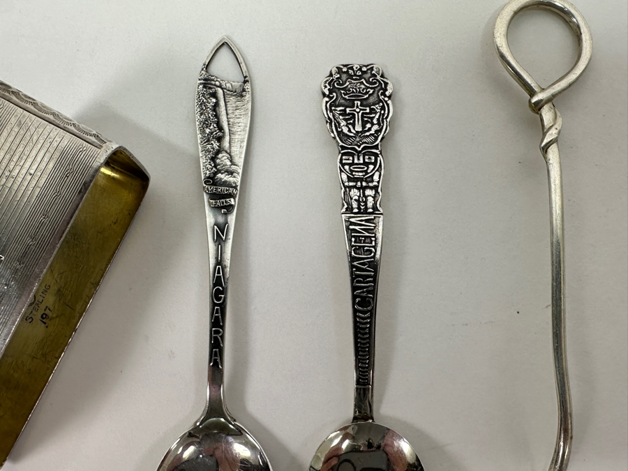 Sterling Silver Spoons & Napkin Ring 81g Silver Melt Value $92 [Photo 4]
