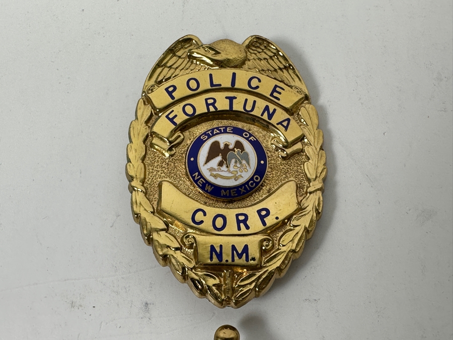 (4) Police / Sheriff / Law Enforcement Badges From San Diego County California & New Mexico [Photo 4]
