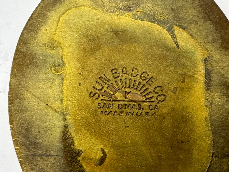 (4) Police / Sheriff / Law Enforcement Badges From San Diego County California & New Mexico [Photo 10]