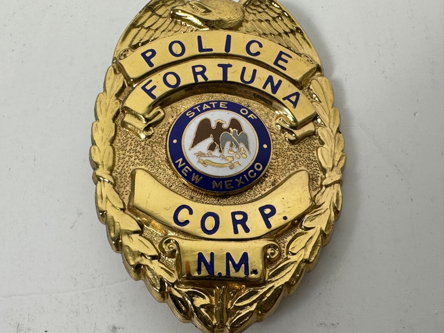 (4) Police / Sheriff / Law Enforcement Badges From San Diego County California & New Mexico [Photo 5]