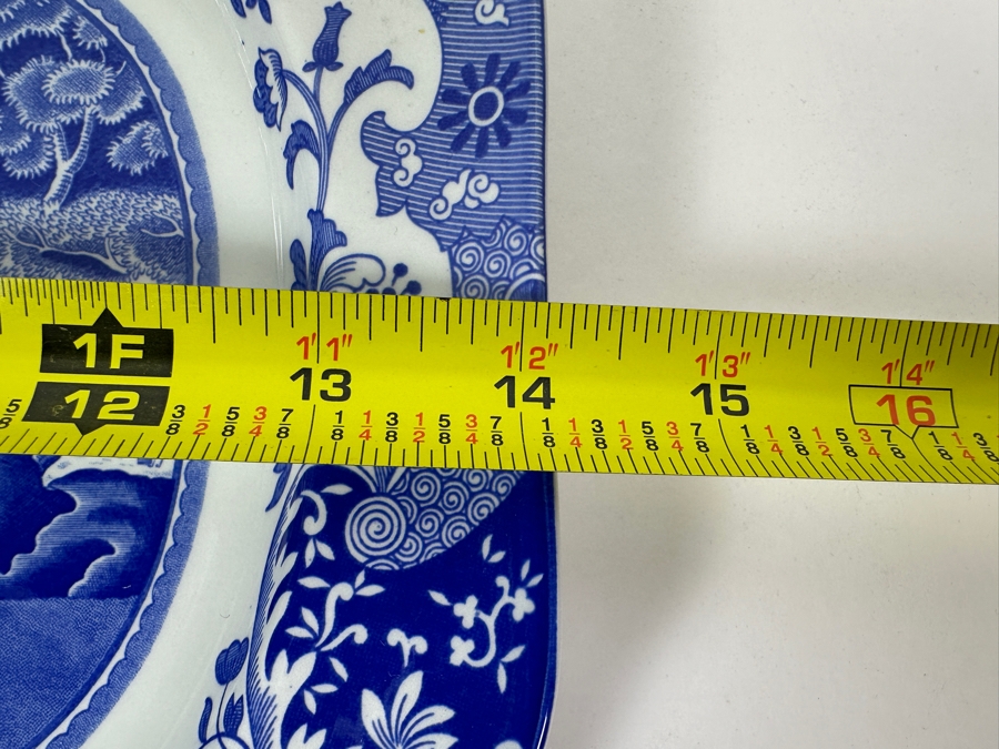 Italian Spode 14' Plater & Oven To Tableware 12' Dish [Photo 8]