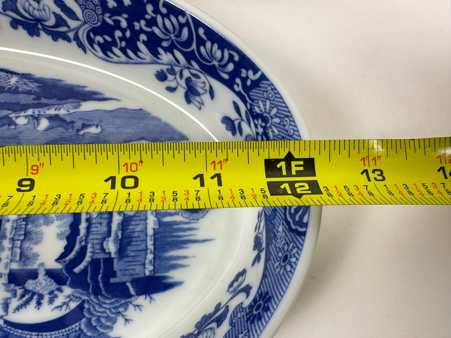 Italian Spode 14' Plater & Oven To Tableware 12' Dish [Photo 7]