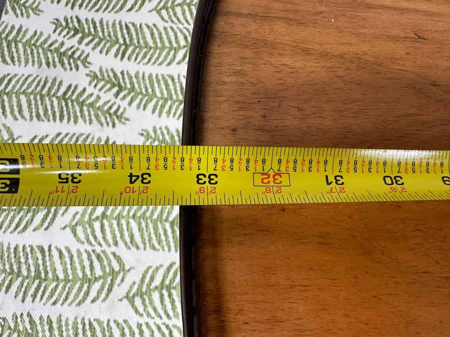 Vintage Oval Italian Tea Bar Cart - Rubber On Brass Wheels Needs Replacing 33.5W X 19D X 28H [Photo 11]