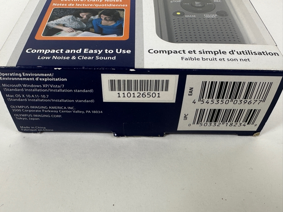 New Olympus Digital Voice Recorder Model VN-701PC [Photo 2]