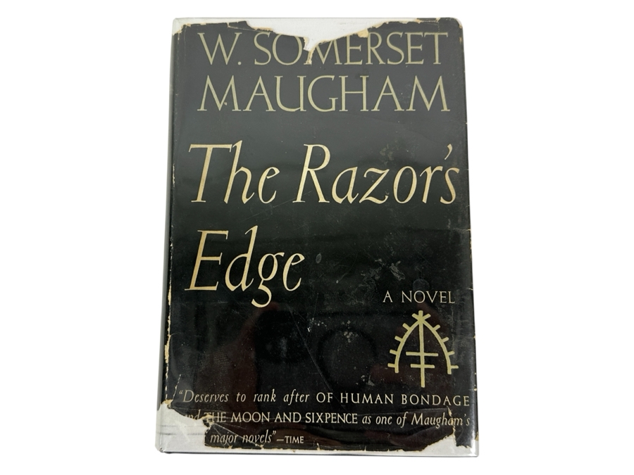 First Edition Hardcover Book The Razor's Edge By W. Somerset Maugham