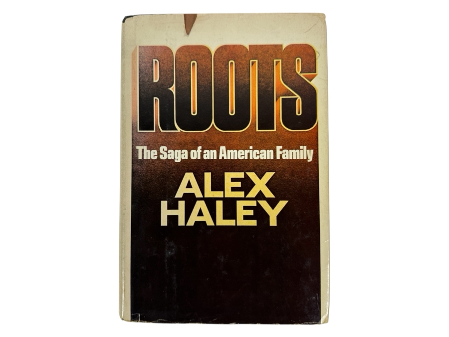 First Edition 1976 Hardcover Book Roots By Alex Haley