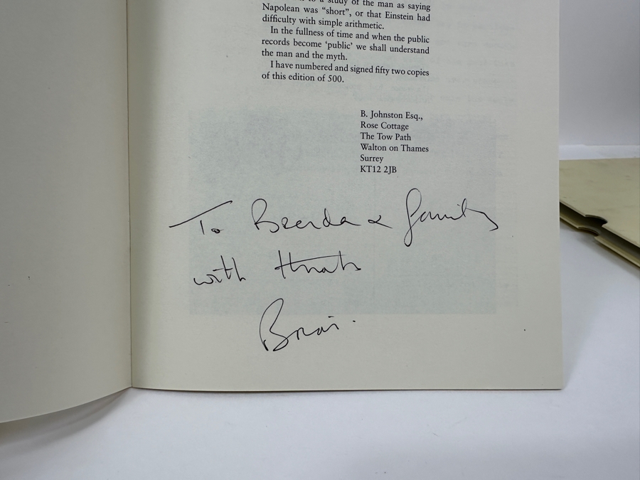 1937 Limited Edition Books: The Diary Kept By T. E. Lawrence While Travelling In Arabia During 1911 Published June 1937 & An Essay On Flecker By T. E. Lawrence Completed At The Corvinus Press During The Coronation Week Of King George The Sixth May, 1937 [Photo 14]