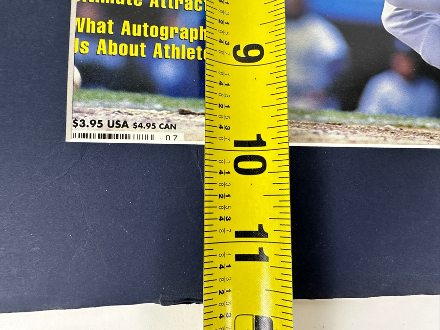 Ken Griffey Jr. Autographed Magazine Cover Of Tuff Stuff July 1993 8 X 10 [Photo 9]