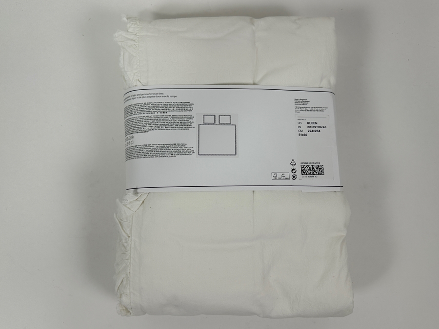 New H&M Home Cotton Duvet Cover Set Queen [Photo 3]