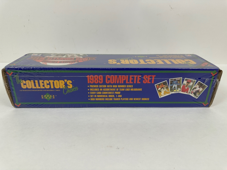 Factory Sealed 1989 Upper Deck MLB Baseball Cards Premier Edition Complete Set Including Rookie Cards From Ken Griffey Jr., Gary Sheffield, John Smoltz, Randy Johnson & More [Photo 7]