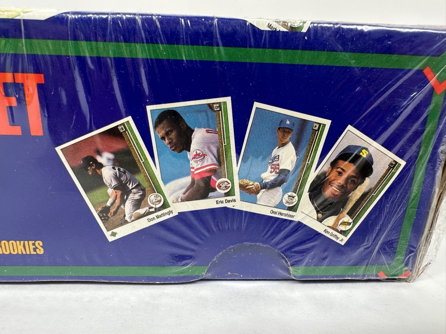 Factory Sealed 1989 Upper Deck MLB Baseball Cards Premier Edition Complete Set Including Rookie Cards From Ken Griffey Jr., Gary Sheffield, John Smoltz, Randy Johnson & More [Photo 3]