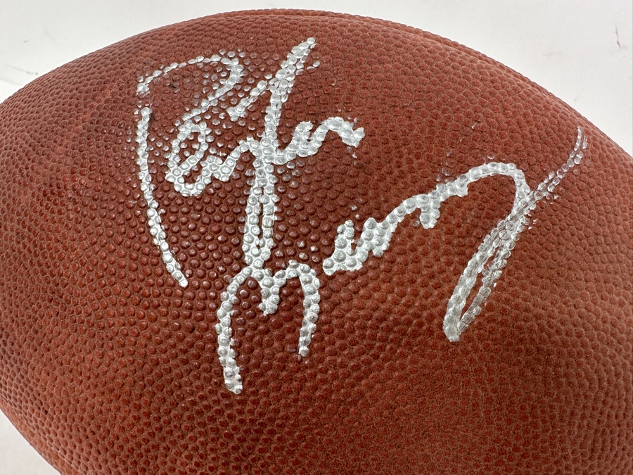 Peyton Manning Autographed NFL Football 11.5L [Photo 3]