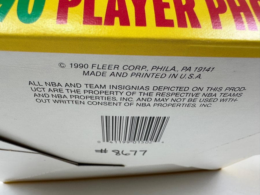 1990 Fleer NBA Basketball Cards [Photo 7]