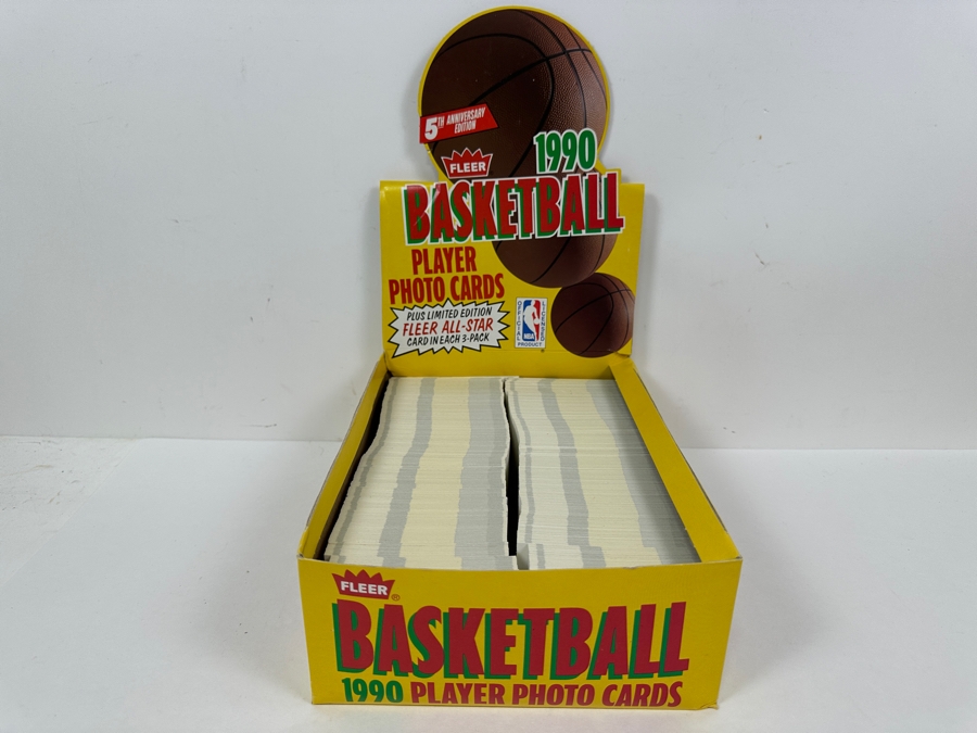 1990 Fleer NBA Basketball Cards [Photo 2]
