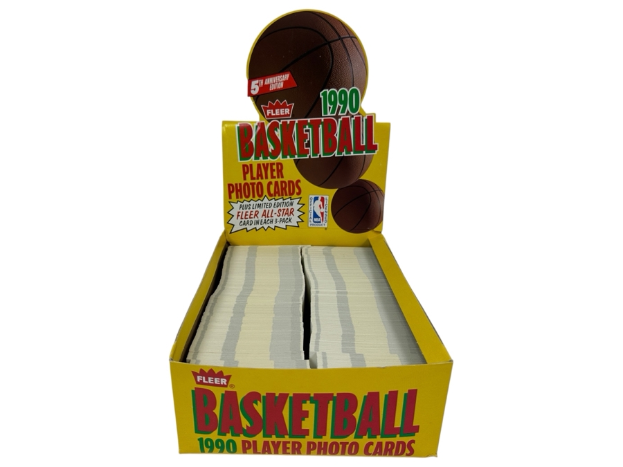 1990 Fleer NBA Basketball Cards [Photo 1]