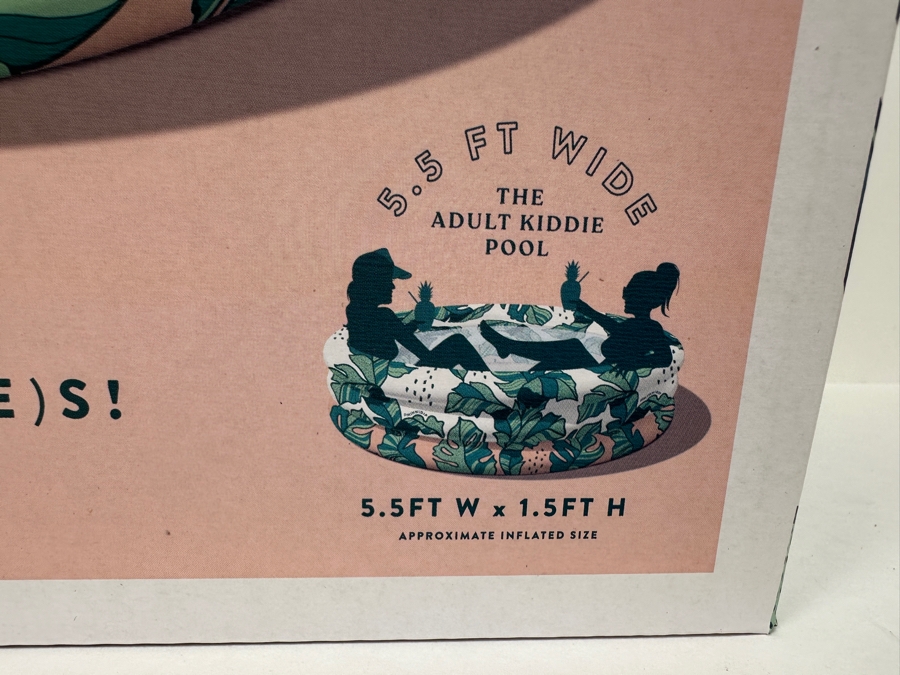 New La Vaca Minnidip Adult Inflatable Kiddie Pool 5.5'W [Photo 3]