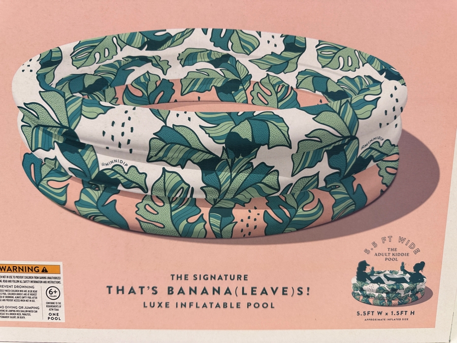 New La Vaca Minnidip Adult Inflatable Kiddie Pool 5.5'W [Photo 2]