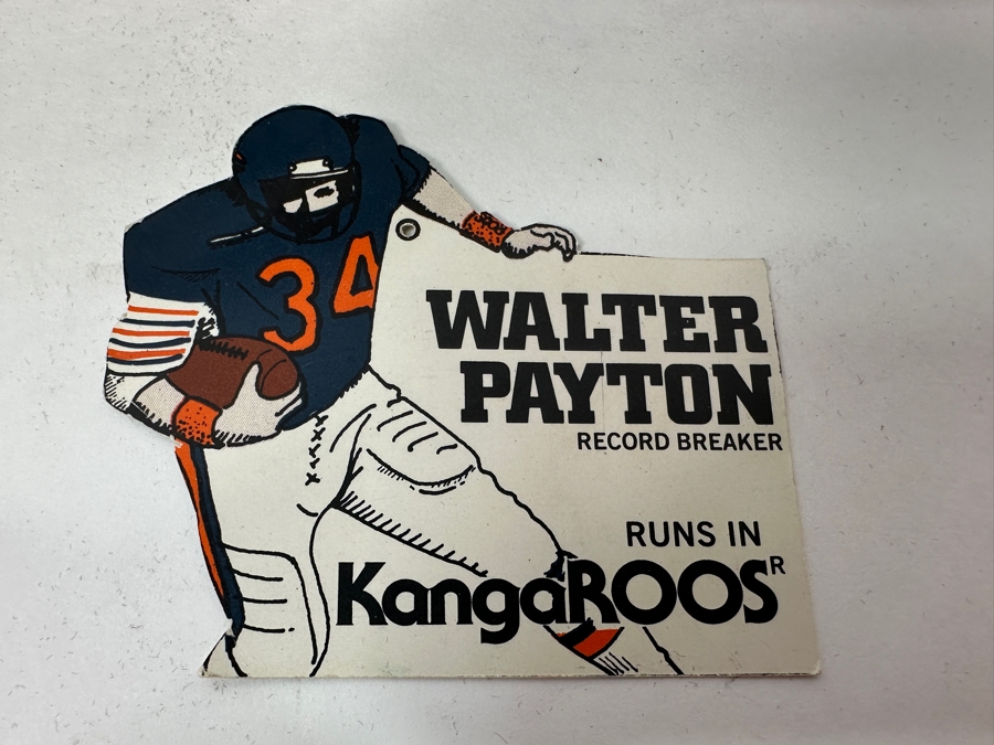 Walter 'Sweetness' Payton (1953-1999, NFL HOF Running Back For The Chicago Bears) Autographed KangaROOS Shoe From The Estate Of One Of The Founders Of KangaROOS Shoes Who Sponsored Walter Payton In The 1980s [Photo 6]