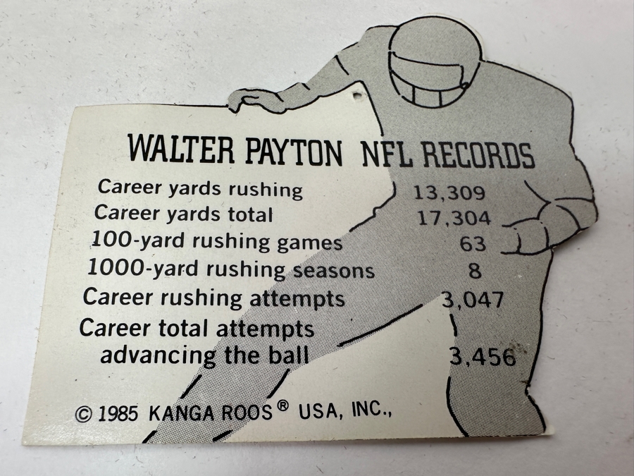 Walter 'Sweetness' Payton (1953-1999, NFL HOF Running Back For The Chicago Bears) Autographed KangaROOS Shoe From The Estate Of One Of The Founders Of KangaROOS Shoes Who Sponsored Walter Payton In The 1980s [Photo 7]