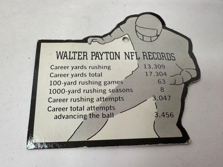 Walter 'Sweetness' Payton (1953-1999, NFL HOF Running Back For The Chicago Bears) Autographed KangaROOS Shoes From The Estate Of One Of The Founders Of KangaROOS Shoes Who Sponsored Walter Payton In The 1980s - Both Shoes Signed 'Sweetness' Walter Payton [Photo 16]