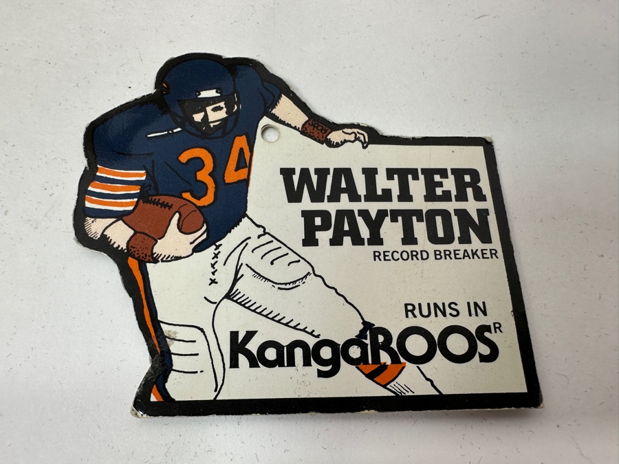 Walter 'Sweetness' Payton (1953-1999, NFL HOF Running Back For The Chicago Bears) Autographed KangaROOS Shoes From The Estate Of One Of The Founders Of KangaROOS Shoes Who Sponsored Walter Payton In The 1980s - Both Shoes Signed 'Sweetness' Walter Payton [Photo 15]