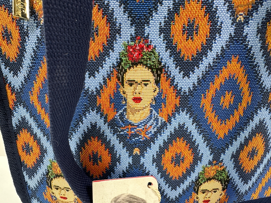 New Frida Kahlo Icon Tote Handbag By Signare Tapestry Design [Photo 3]